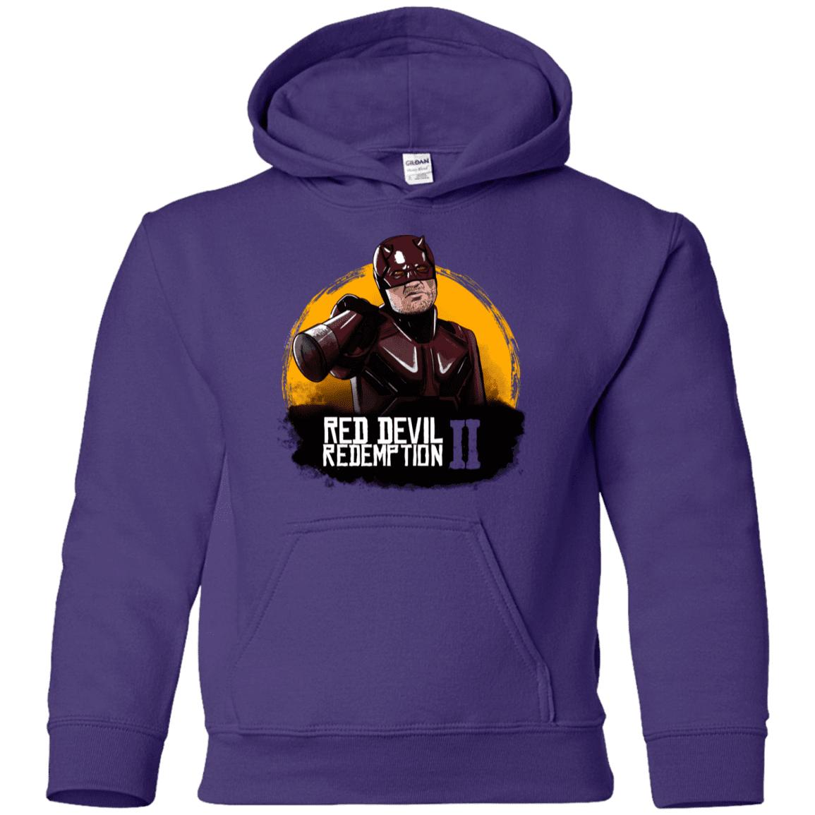 Sweatshirts Purple / YS Red Devil Redemptions Youth Hoodie