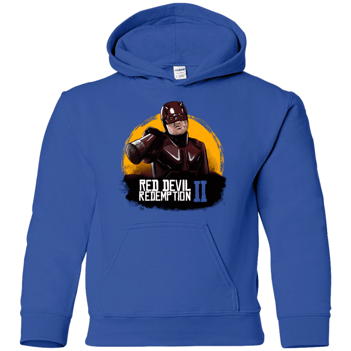 Sweatshirts Royal / YS Red Devil Redemptions Youth Hoodie