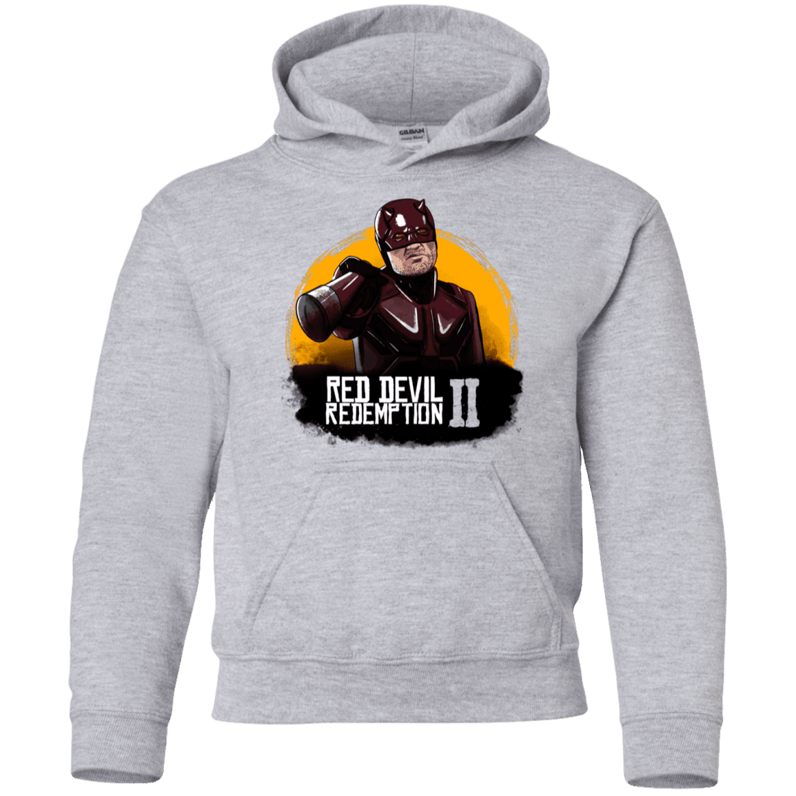 Sweatshirts Sport Grey / YS Red Devil Redemptions Youth Hoodie