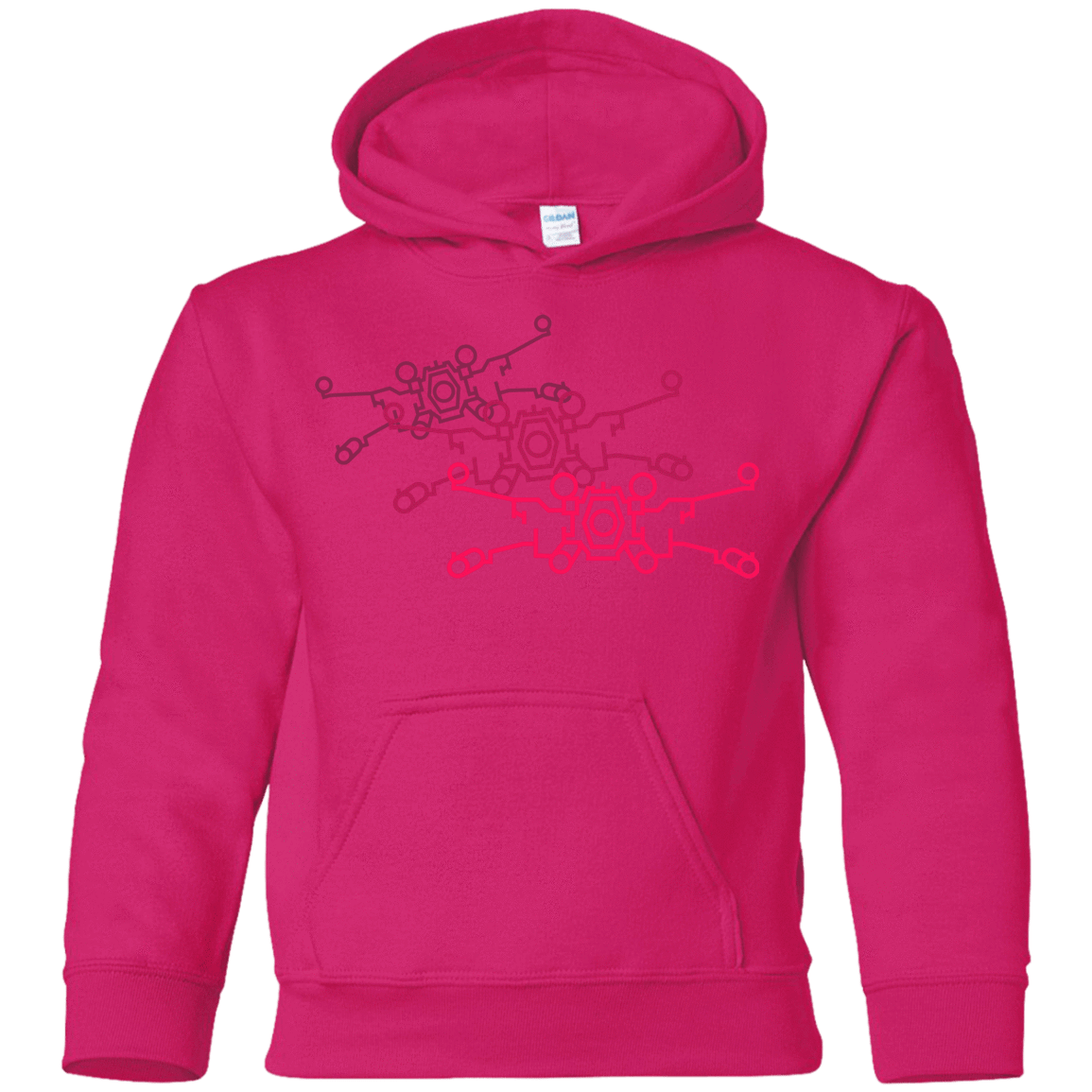 Sweatshirts Heliconia / YS Red Five Youth Hoodie