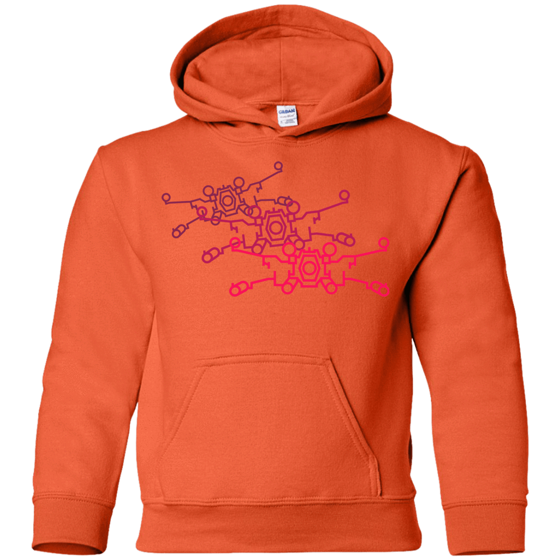 Sweatshirts Orange / YS Red Five Youth Hoodie