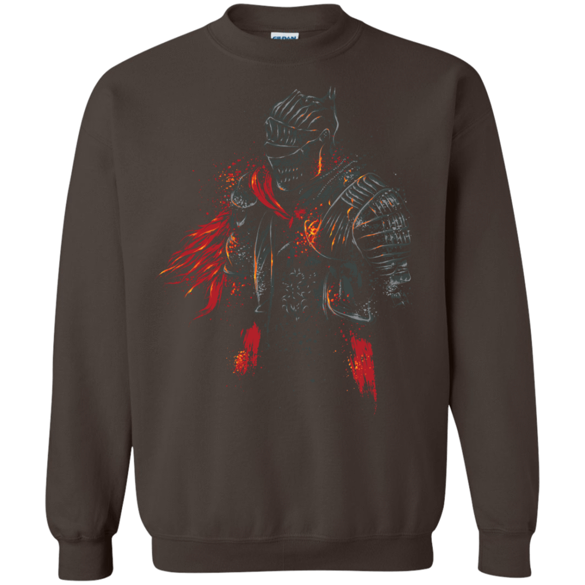 Sweatshirts Dark Chocolate / Small Red knight Crewneck Sweatshirt