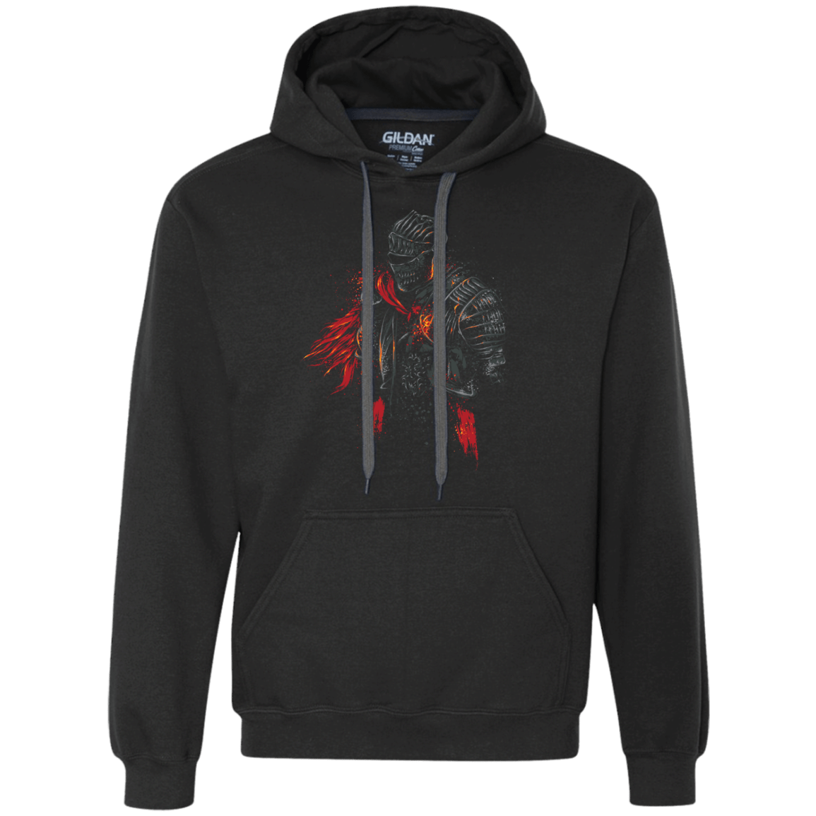 Sweatshirts Black / Small Red knight Premium Fleece Hoodie