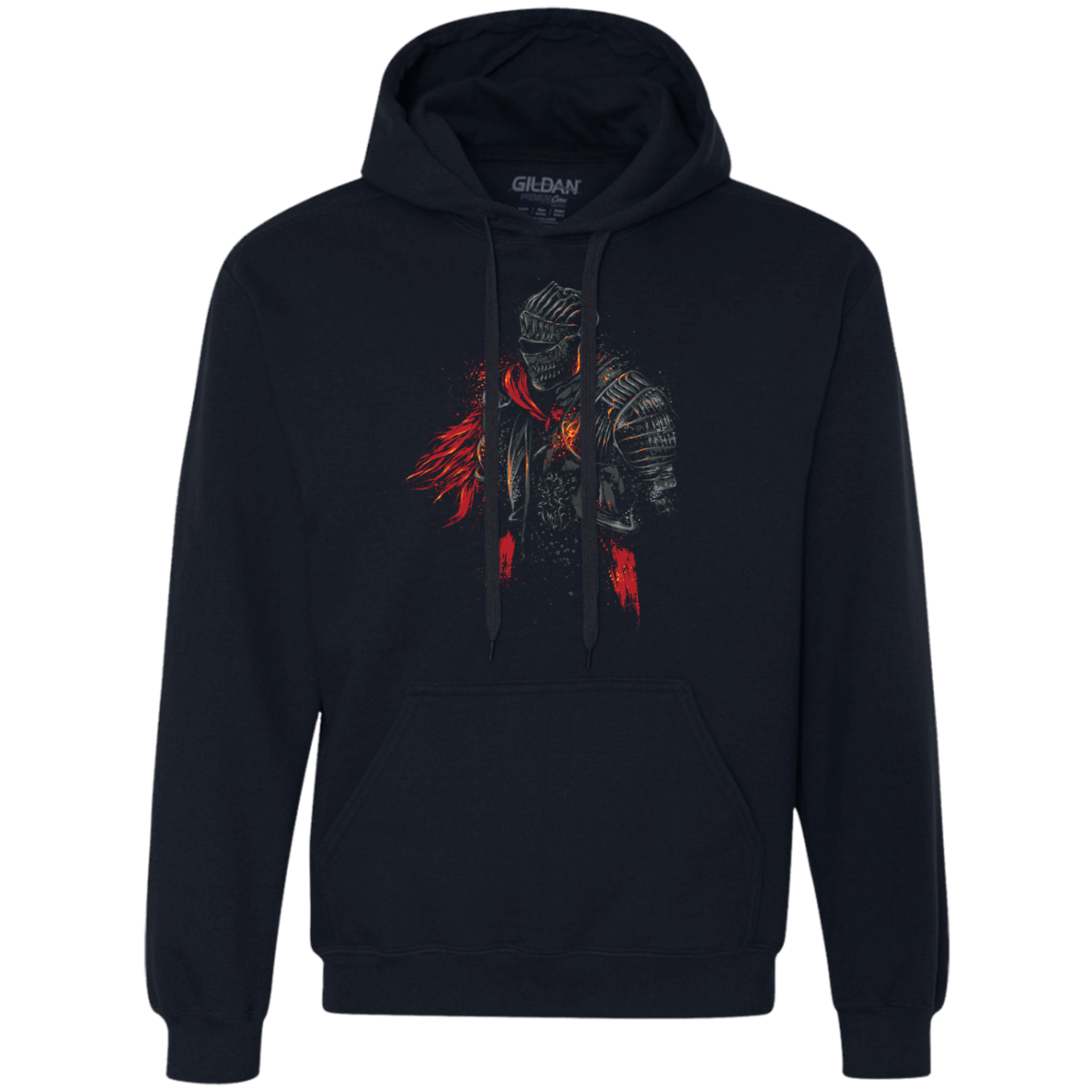 Sweatshirts Navy / Small Red knight Premium Fleece Hoodie