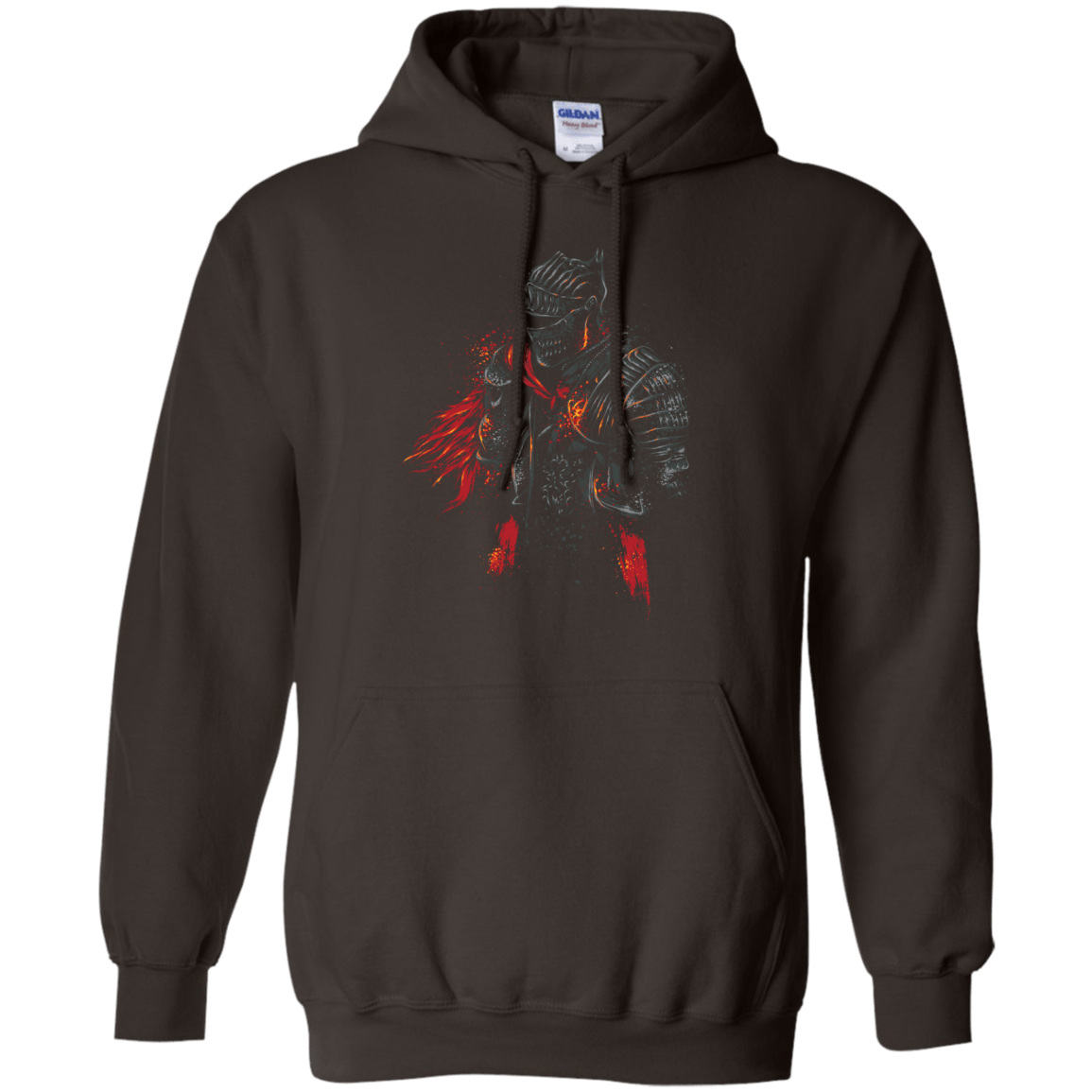 Sweatshirts Dark Chocolate / Small Red knight Pullover Hoodie