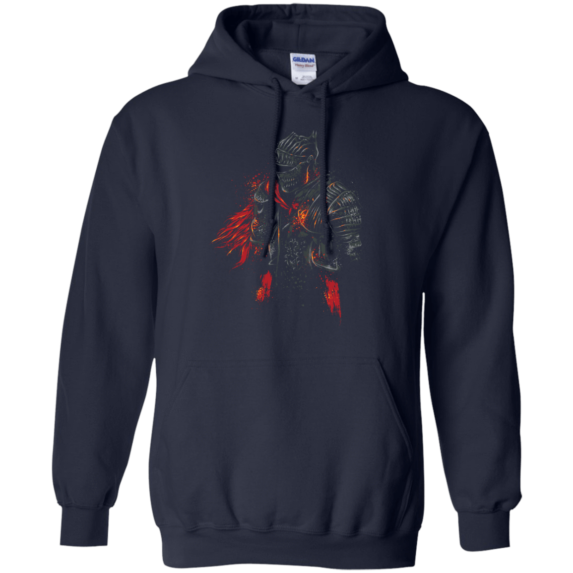 Sweatshirts Navy / Small Red knight Pullover Hoodie