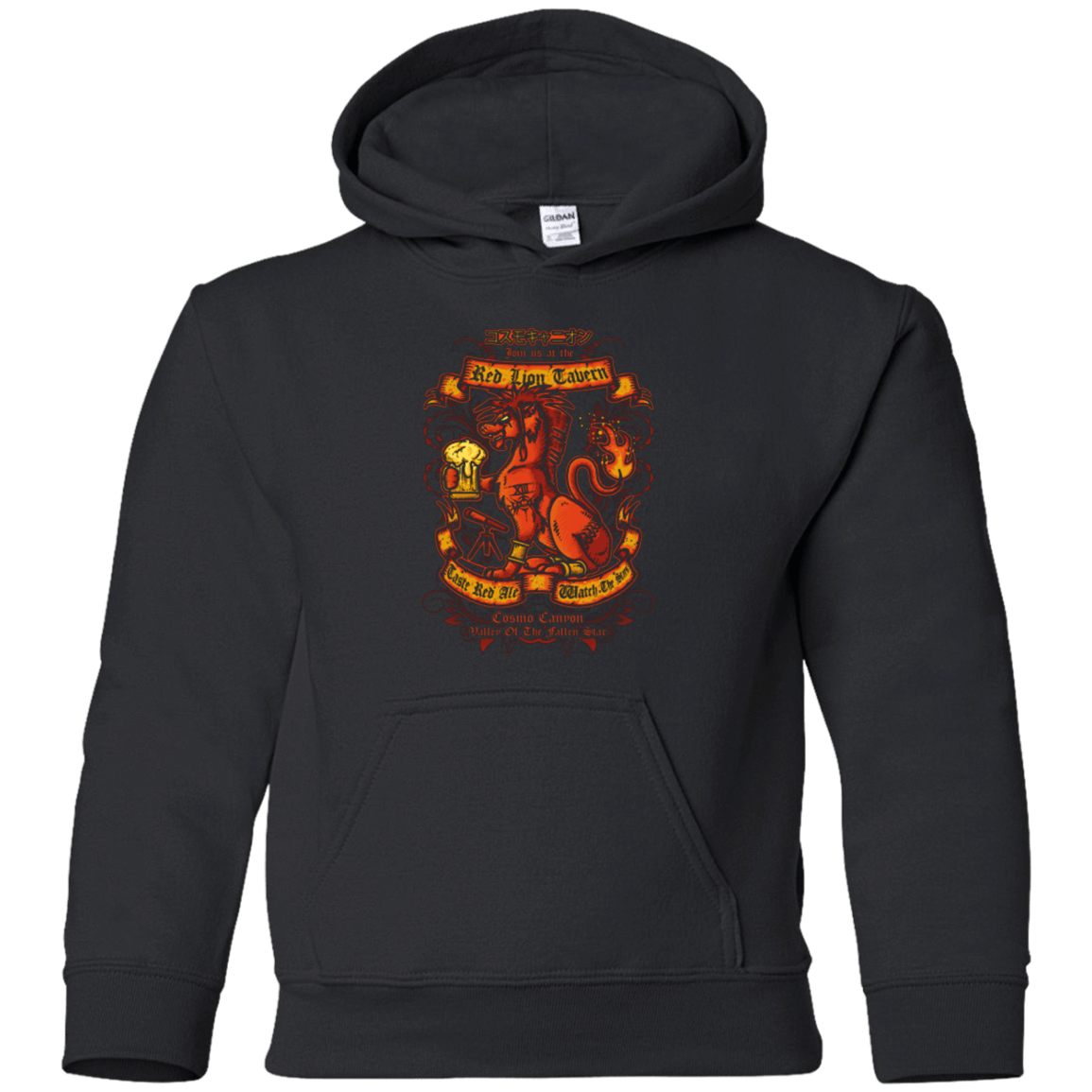 Sweatshirts Black / YS RED LION TAVERN Youth Hoodie