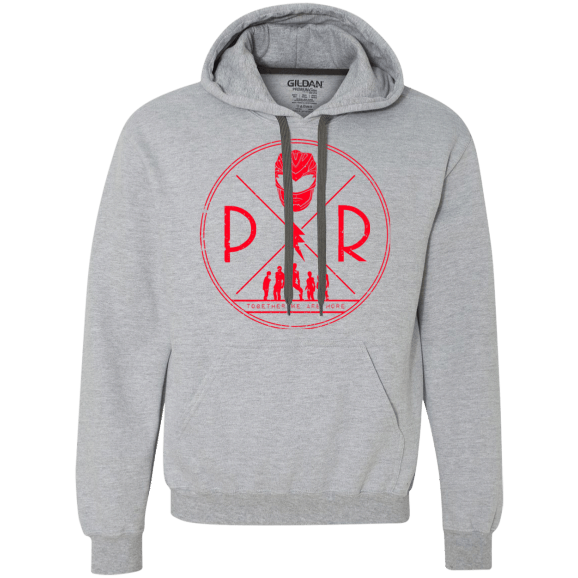 Sweatshirts Sport Grey / Small Red Power Premium Fleece Hoodie
