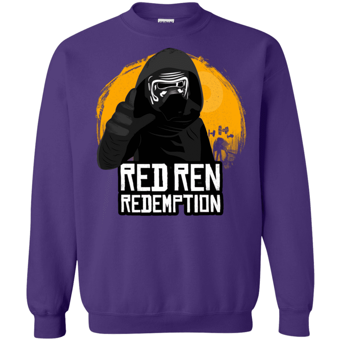 Sweatshirts Purple / S Red Ren Crewneck Sweatshirt