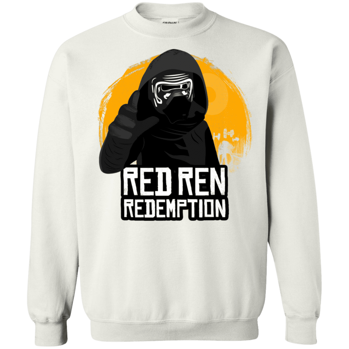 Sweatshirts White / S Red Ren Crewneck Sweatshirt