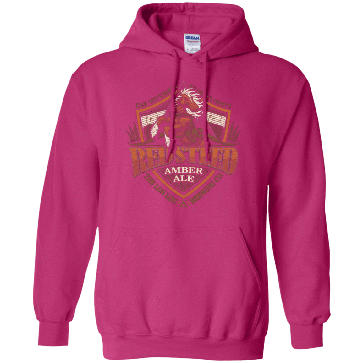 Sweatshirts Heliconia / Small Red Steed Amber Ale Pullover Hoodie