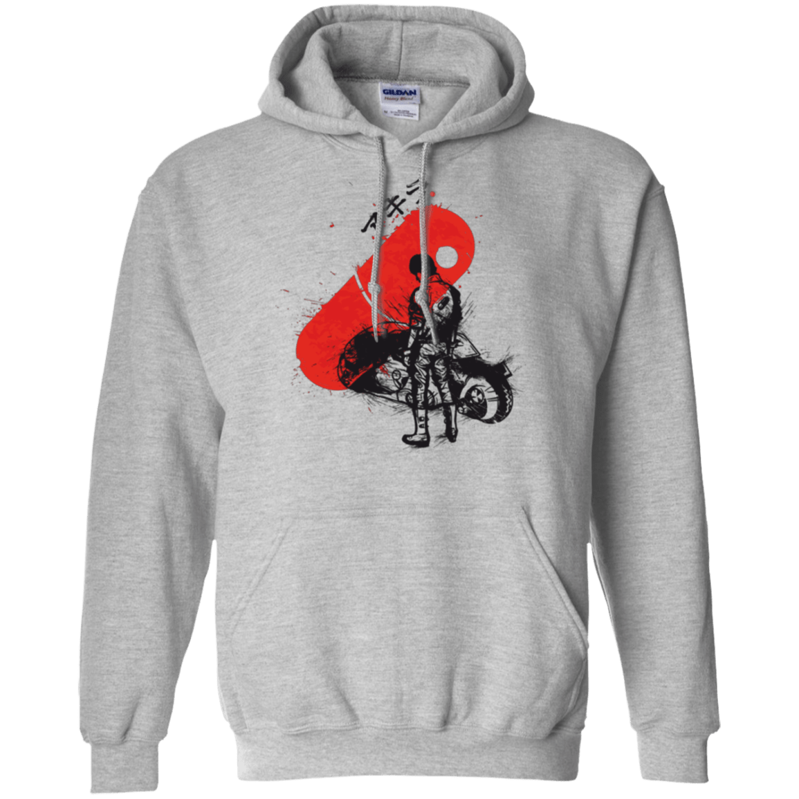 Sweatshirts Sport Grey / Small RED SUN AKIRA Pullover Hoodie