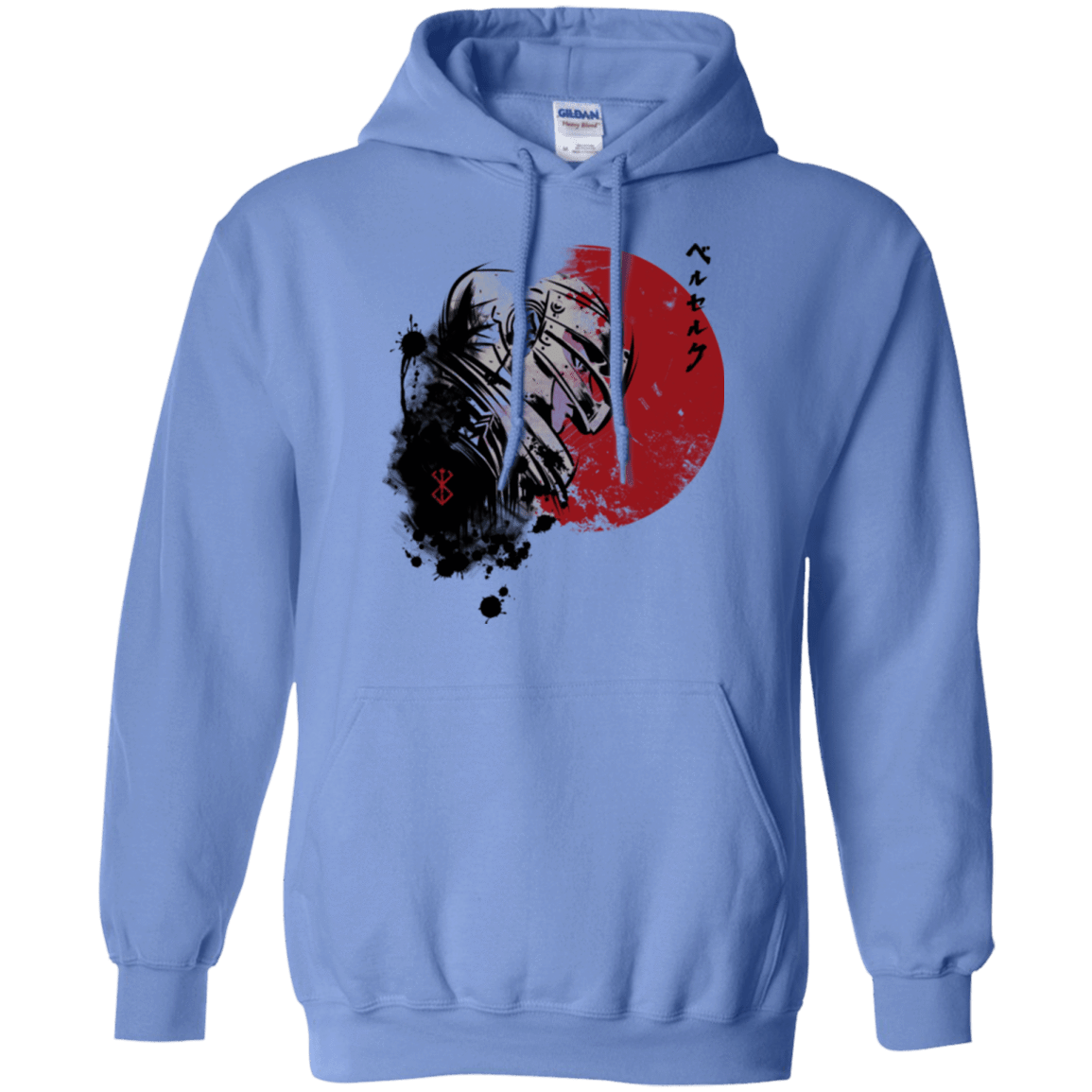 Sweatshirts Carolina Blue / Small Red Sun Guts Pullover Hoodie