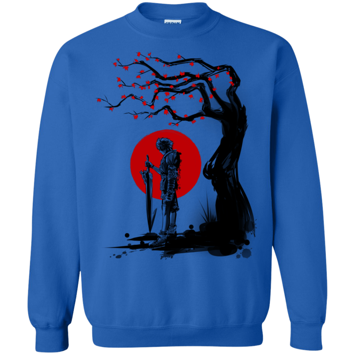 Sweatshirts Royal / S Red Sun in Zanarkand Crewneck Sweatshirt