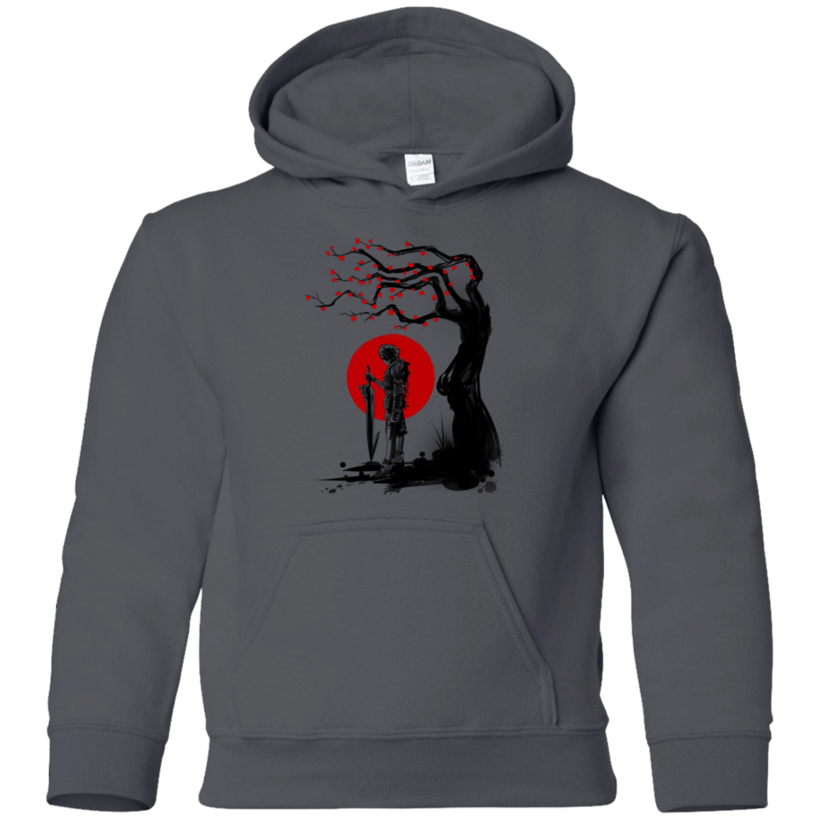 Sweatshirts Charcoal / YS Red Sun in Zanarkand Youth Hoodie