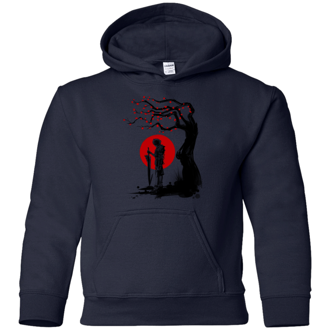 Sweatshirts Navy / YS Red Sun in Zanarkand Youth Hoodie