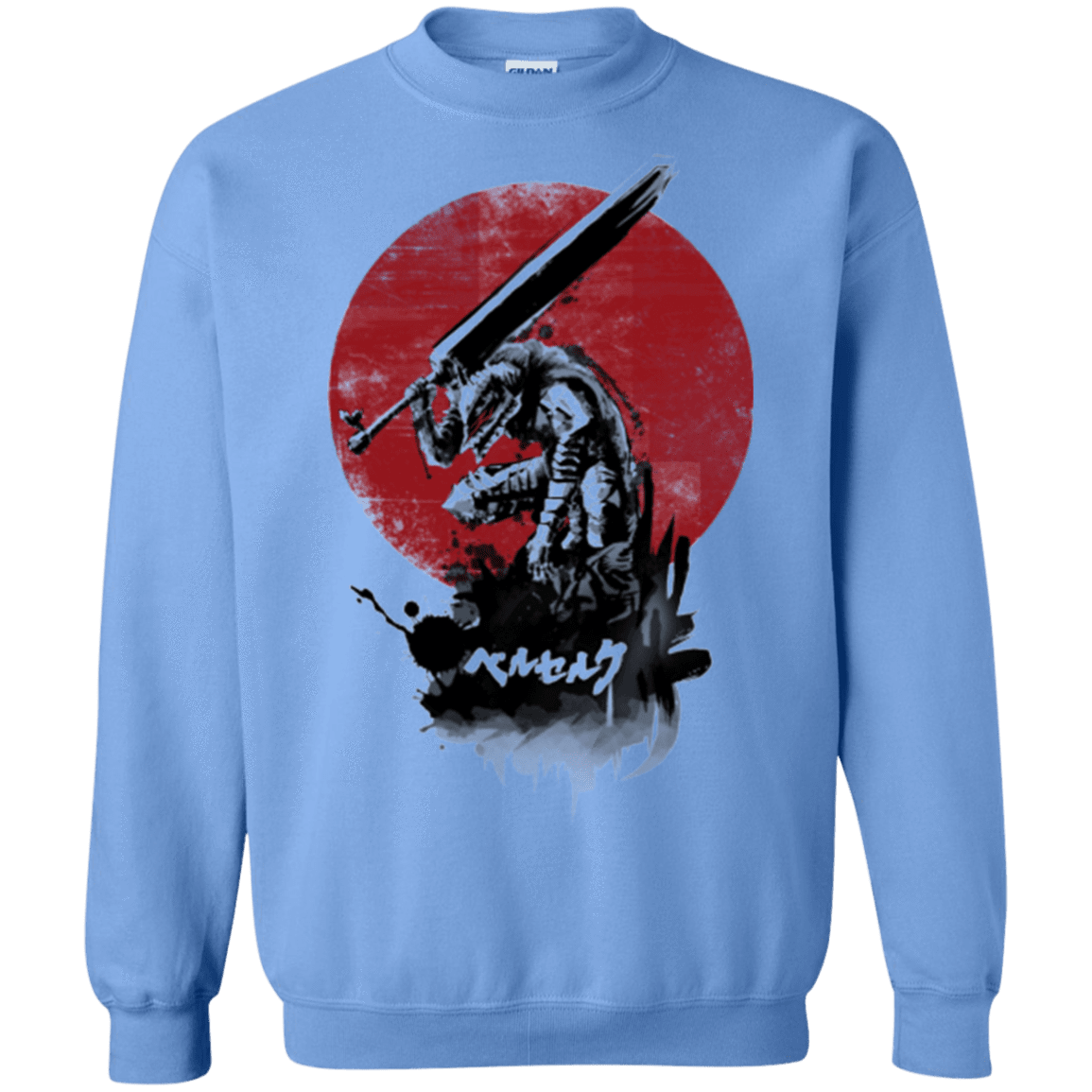 Sweatshirts Carolina Blue / Small Red Sun Swordsman Crewneck Sweatshirt