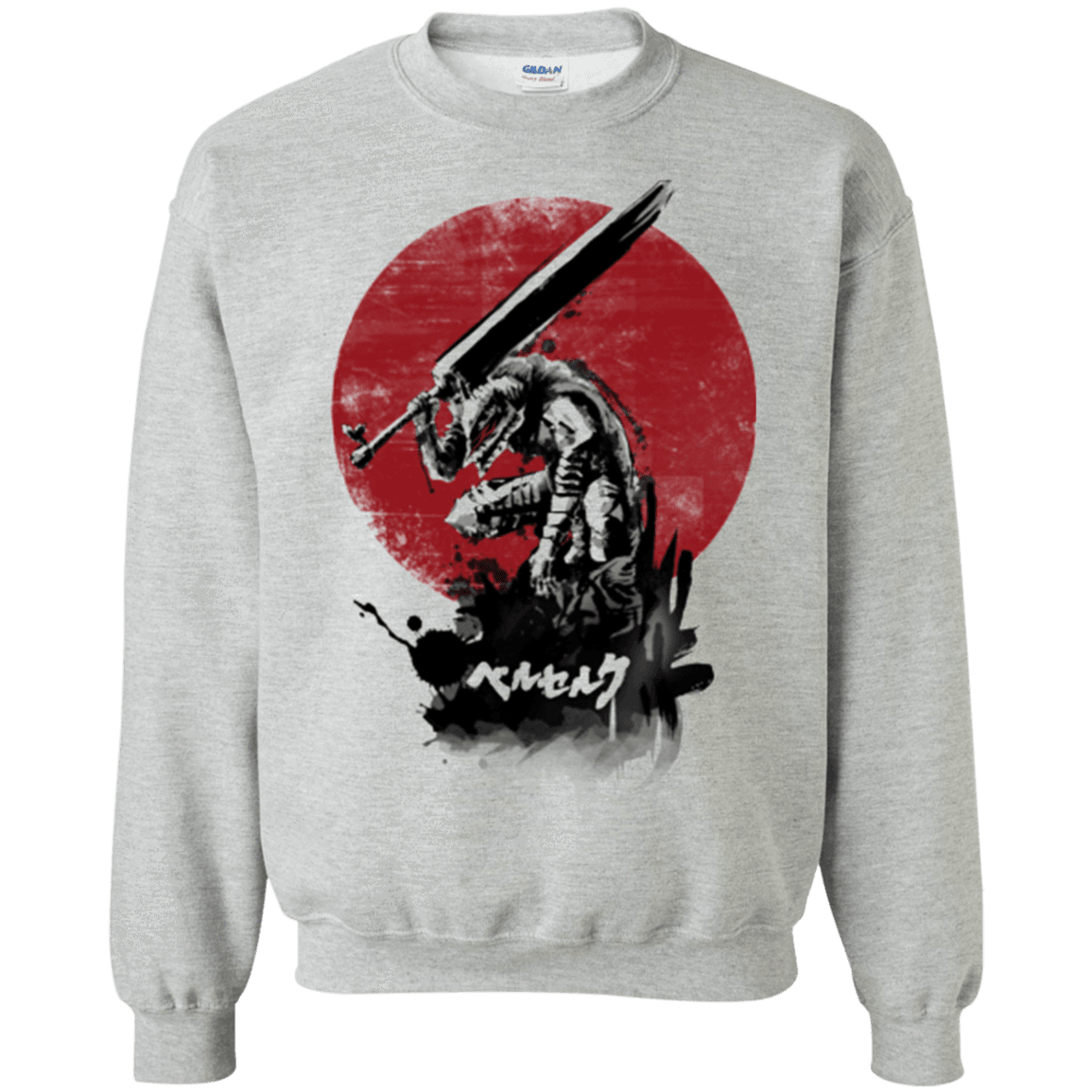 Sweatshirts Sport Grey / Small Red Sun Swordsman Crewneck Sweatshirt