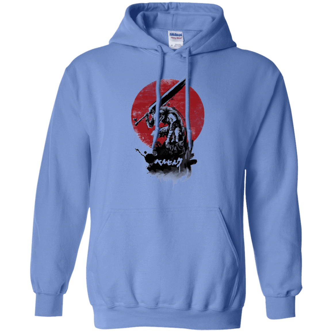 Sweatshirts Carolina Blue / Small Red Sun Swordsman Pullover Hoodie