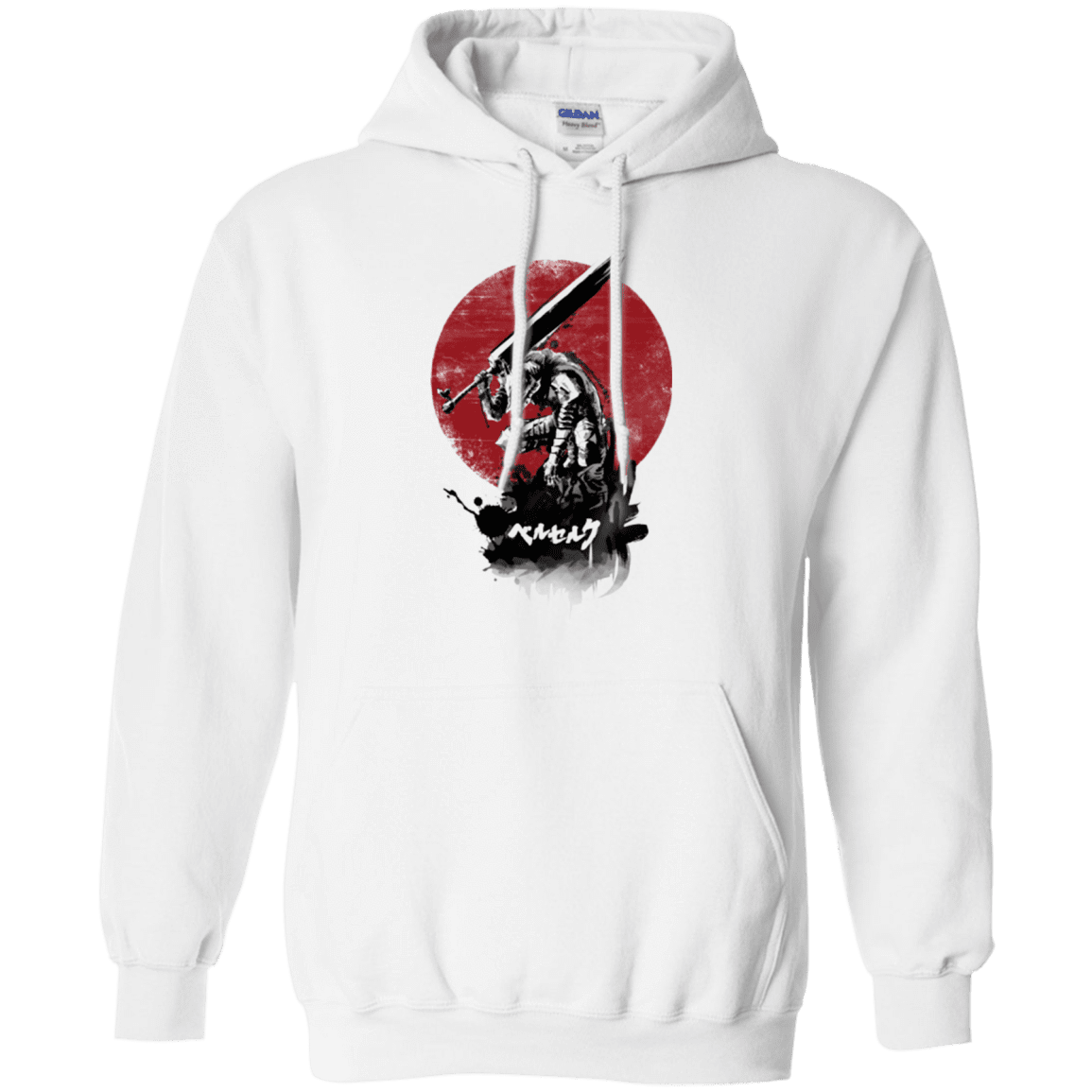 Sweatshirts White / Small Red Sun Swordsman Pullover Hoodie