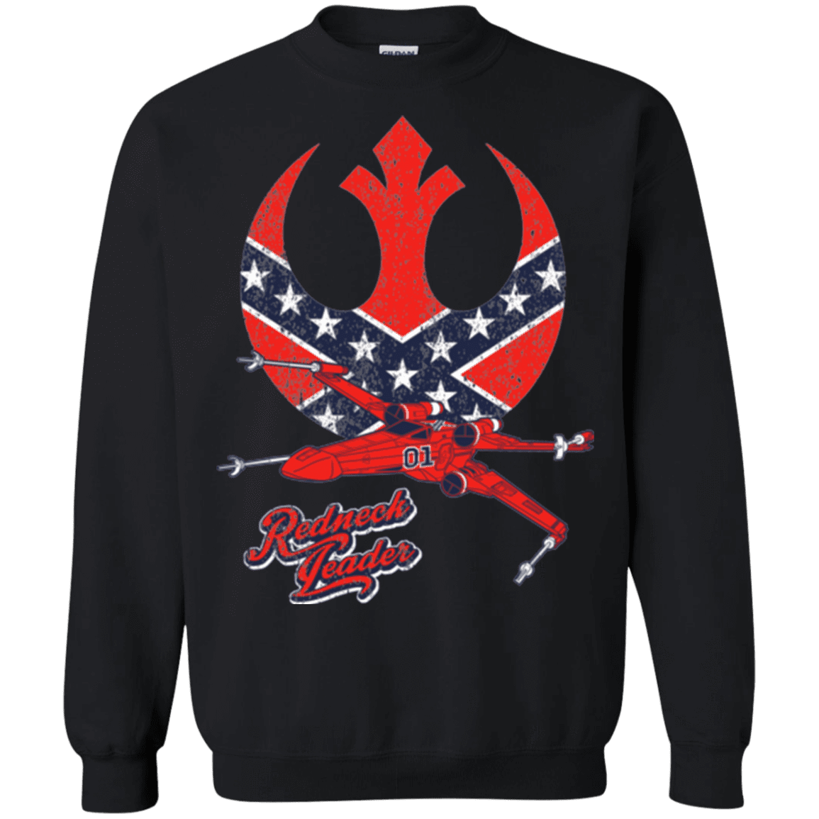 Sweatshirts Black / Small Redneck Leader Crewneck Sweatshirt