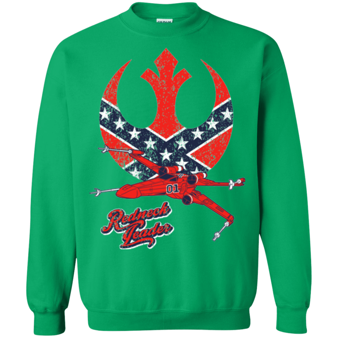 Sweatshirts Irish Green / Small Redneck Leader Crewneck Sweatshirt