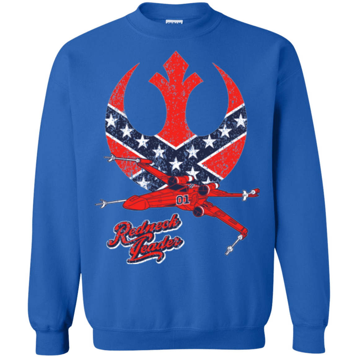 Sweatshirts Royal / Small Redneck Leader Crewneck Sweatshirt
