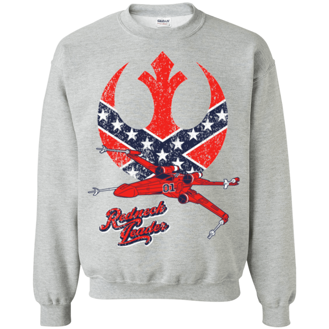 Sweatshirts Sport Grey / Small Redneck Leader Crewneck Sweatshirt