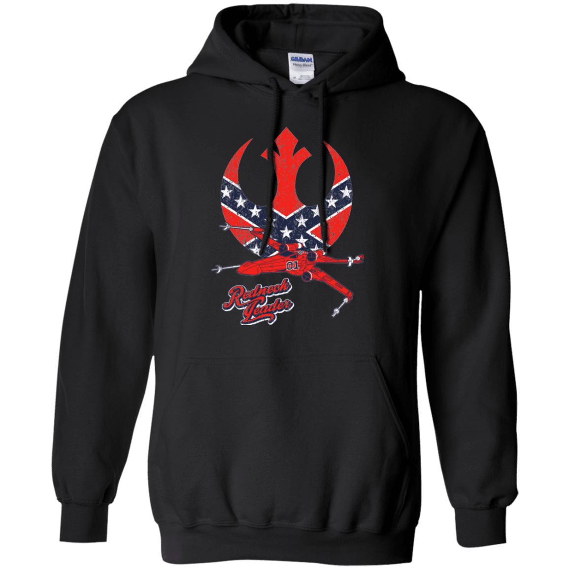 Sweatshirts Black / Small Redneck Leader Pullover Hoodie