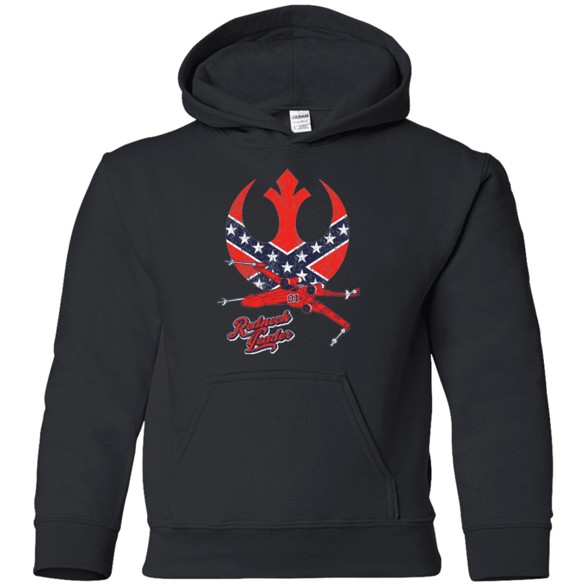 Sweatshirts Black / YS Redneck Leader Youth Hoodie