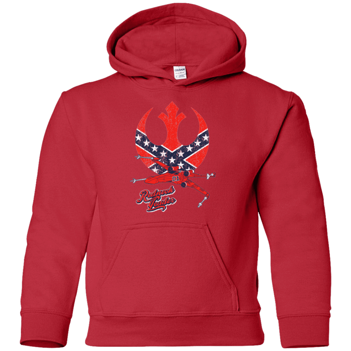 Sweatshirts Red / YS Redneck Leader Youth Hoodie