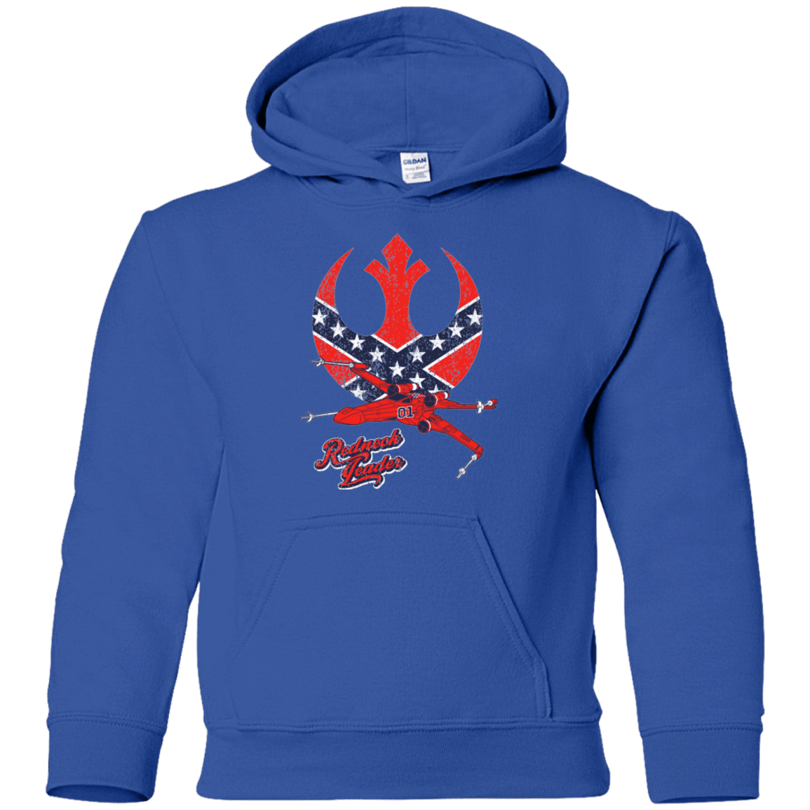 Sweatshirts Royal / YS Redneck Leader Youth Hoodie