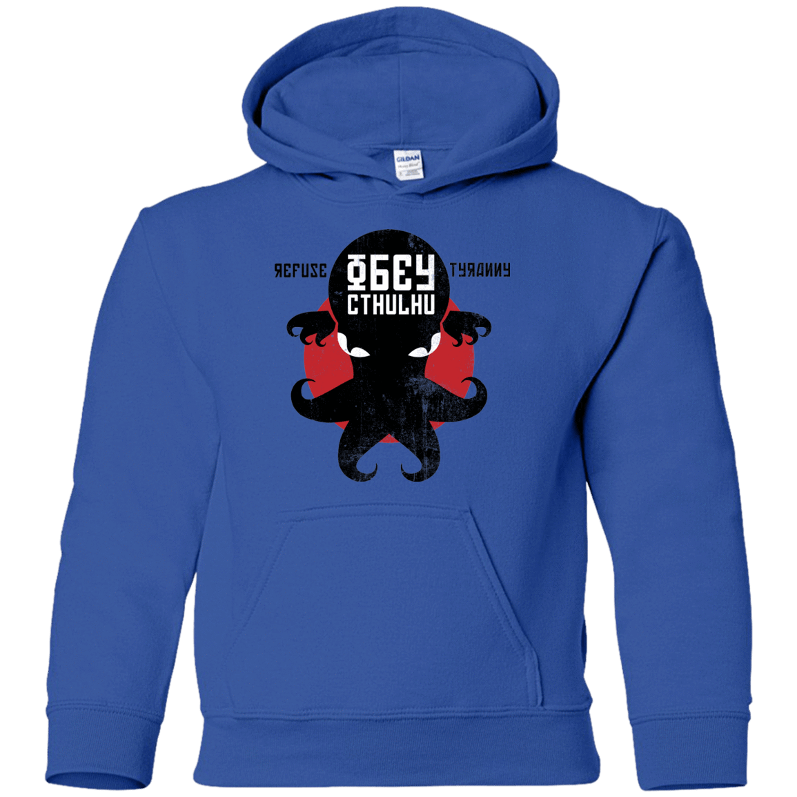 Sweatshirts Royal / YS Refuse Tyranny, Obey Cthulhu Youth Hoodie