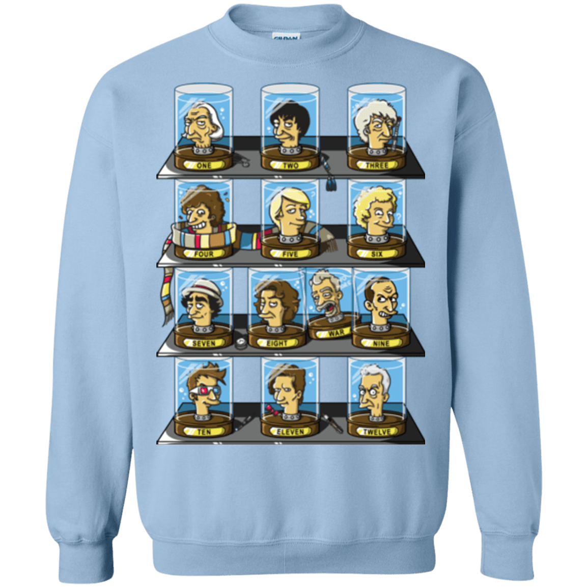 Sweatshirts Light Blue / Small Regen O Rama Crewneck Sweatshirt