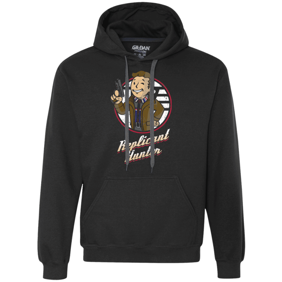 Sweatshirts Black / Small Replicant Hunter Premium Fleece Hoodie