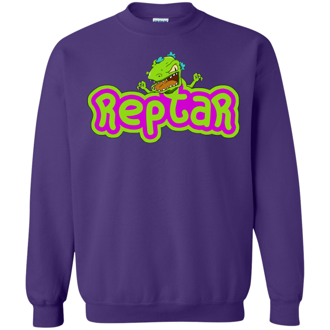 Sweatshirts Purple / S Reptar Crewneck Sweatshirt