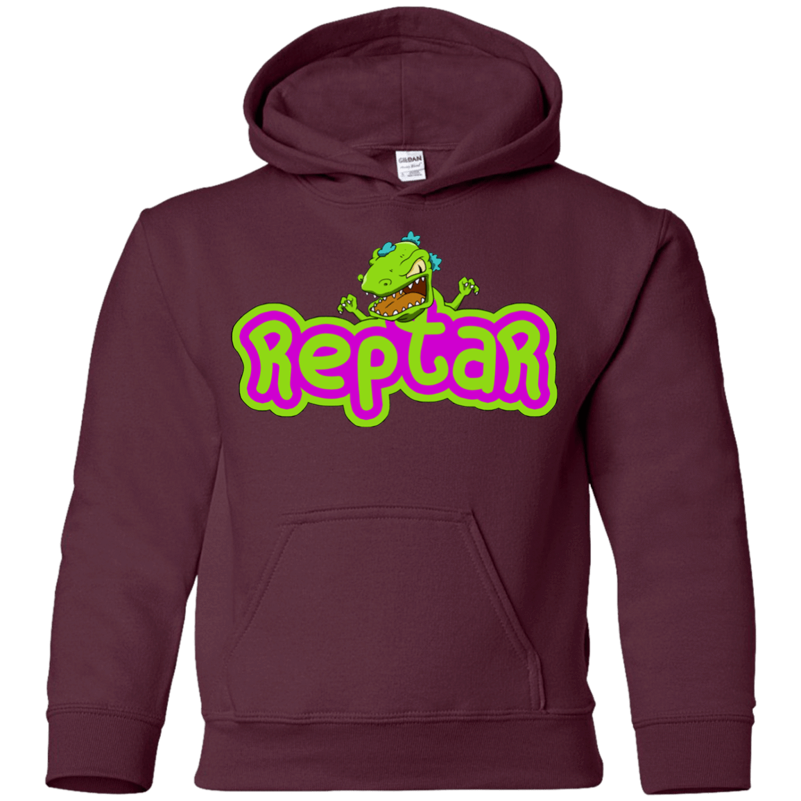 Sweatshirts Maroon / YS Reptar Youth Hoodie