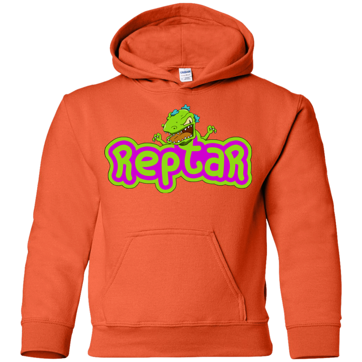 Sweatshirts Orange / YS Reptar Youth Hoodie