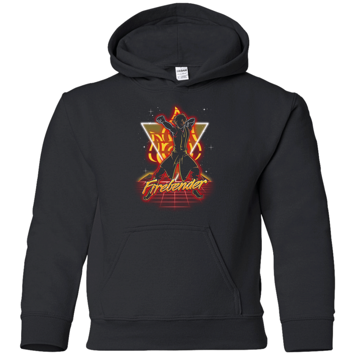 Retro Firebender Youth Hoodie