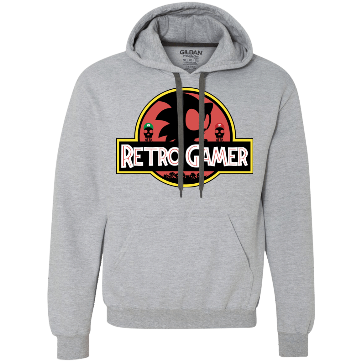 Retro Gamer Premium Fleece Hoodie