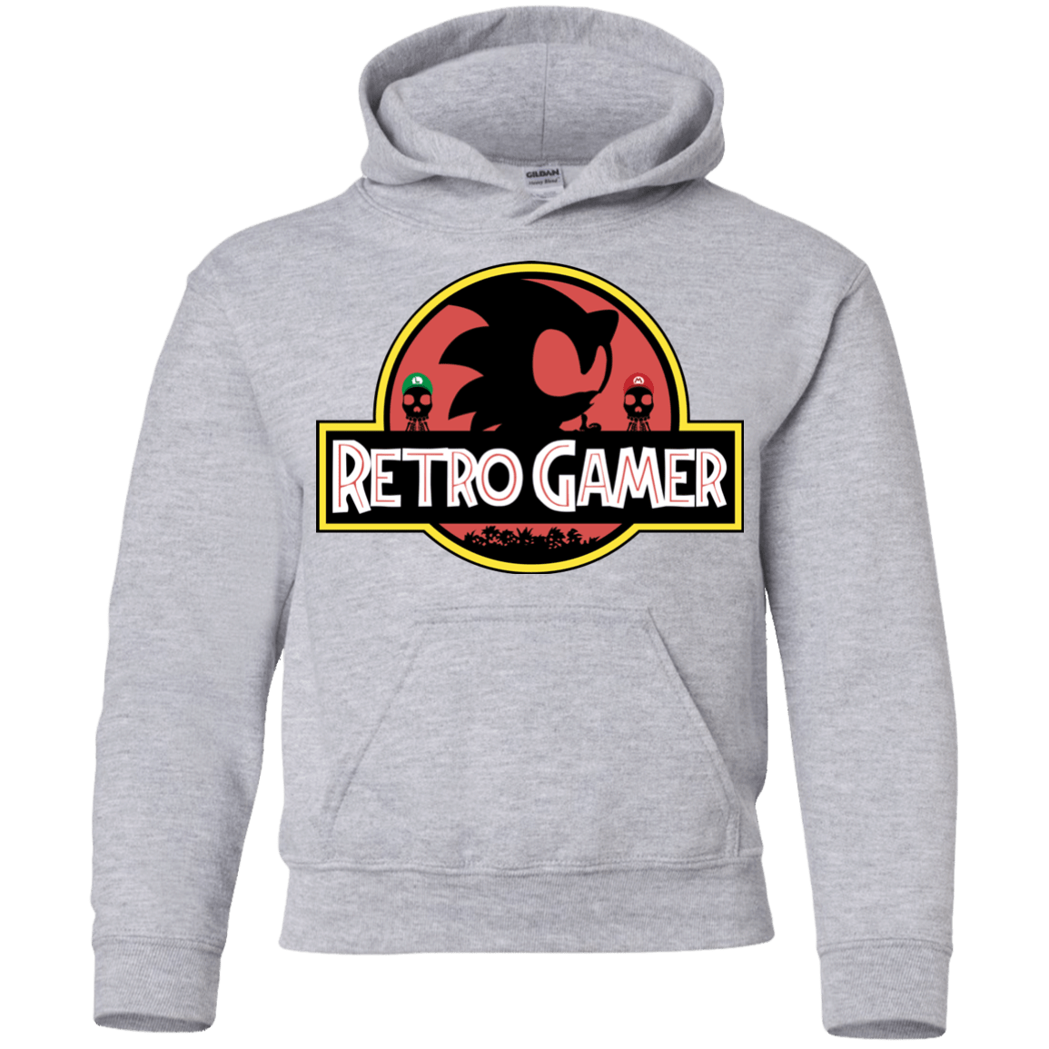 Sweatshirts Sport Grey / YS Retro Gamer Youth Hoodie