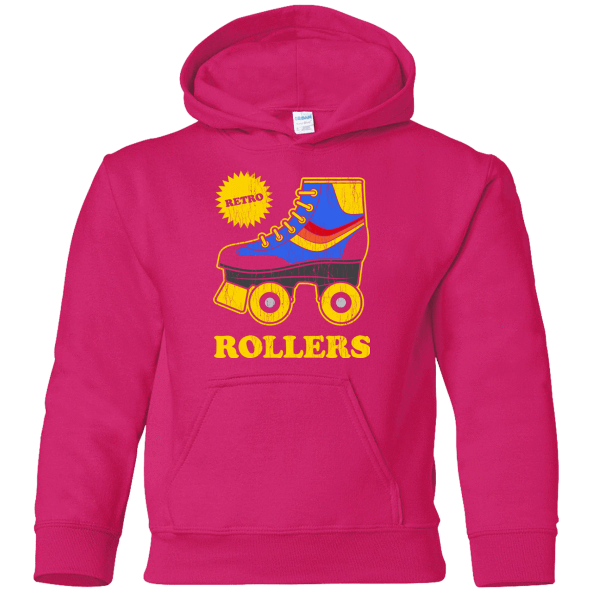 Sweatshirts Heliconia / YS Retro rollers Youth Hoodie