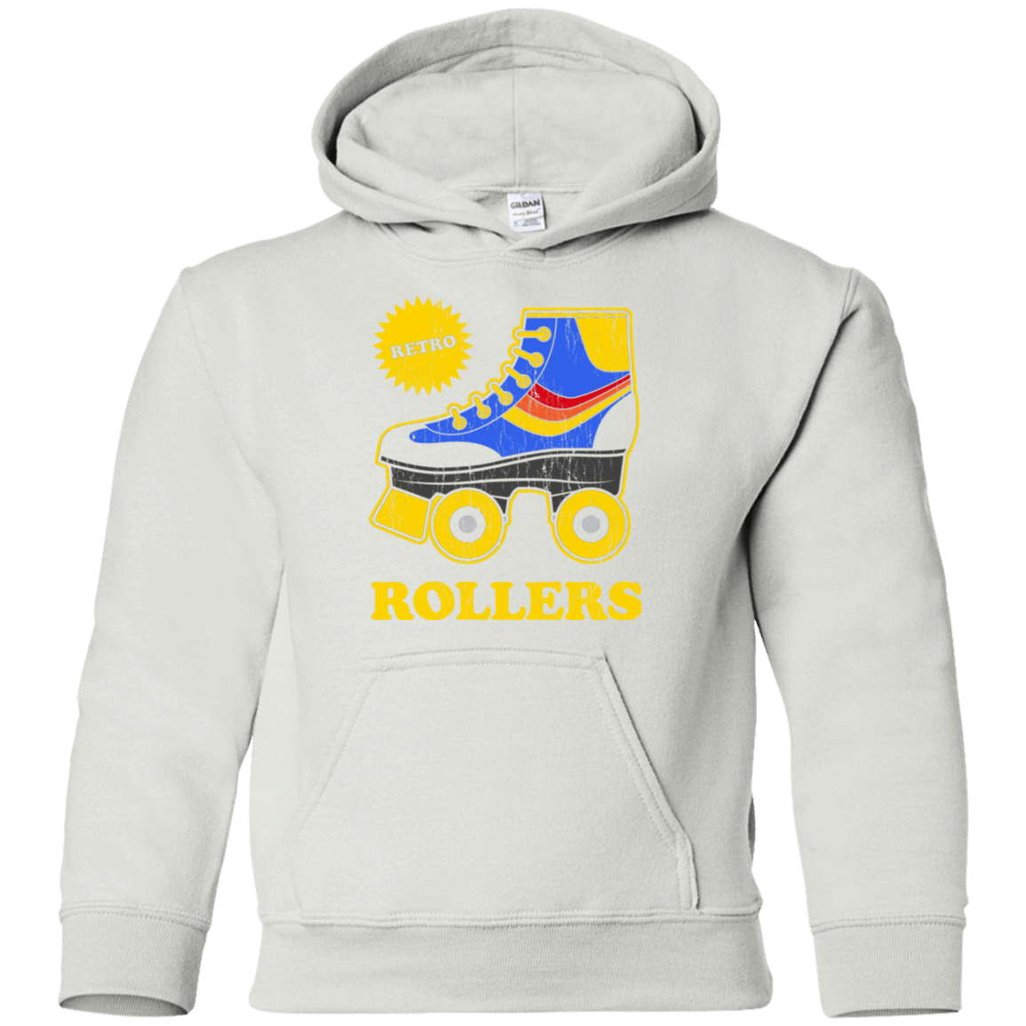 Sweatshirts White / YS Retro rollers Youth Hoodie