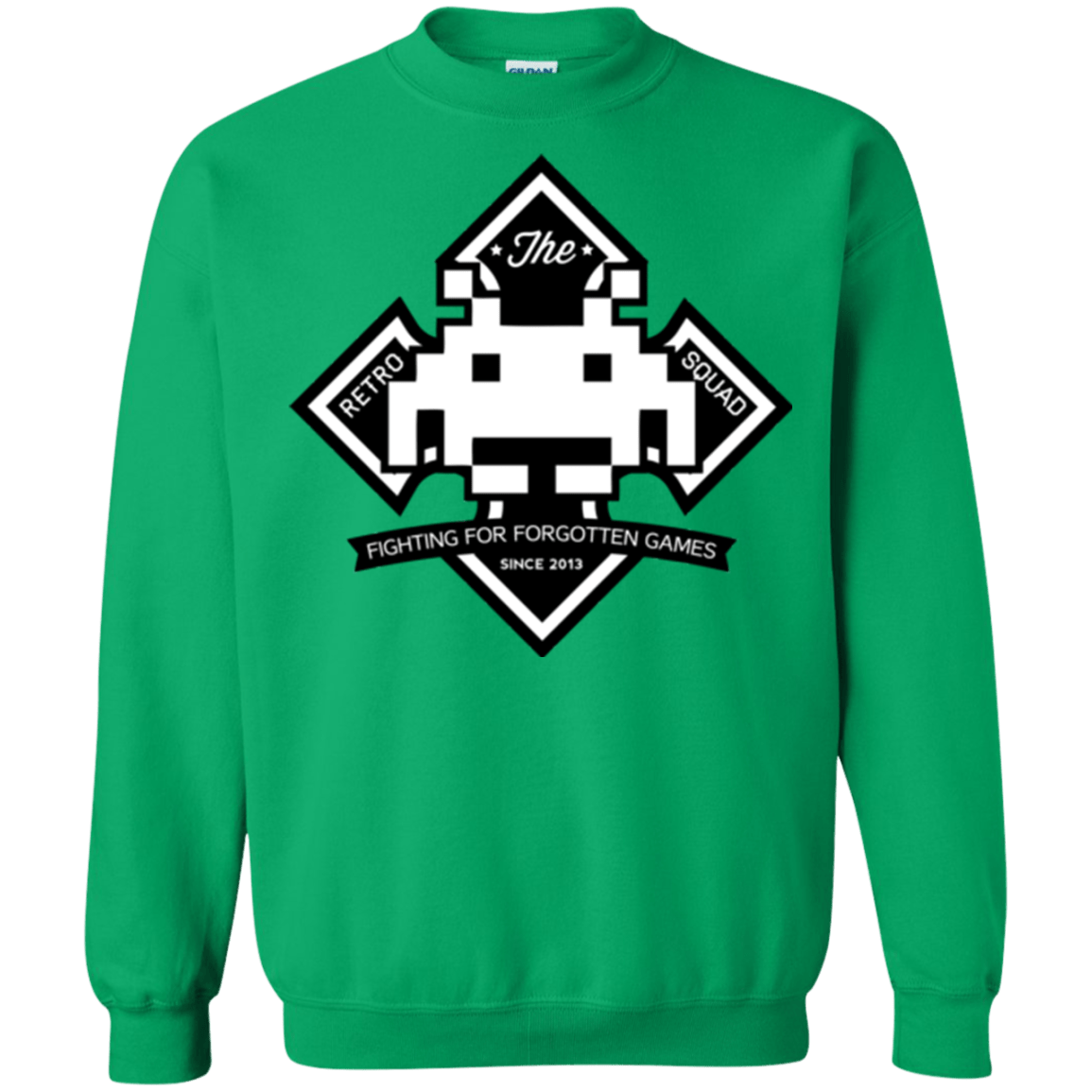 Sweatshirts Irish Green / Small Retro Squad Crewneck Sweatshirt