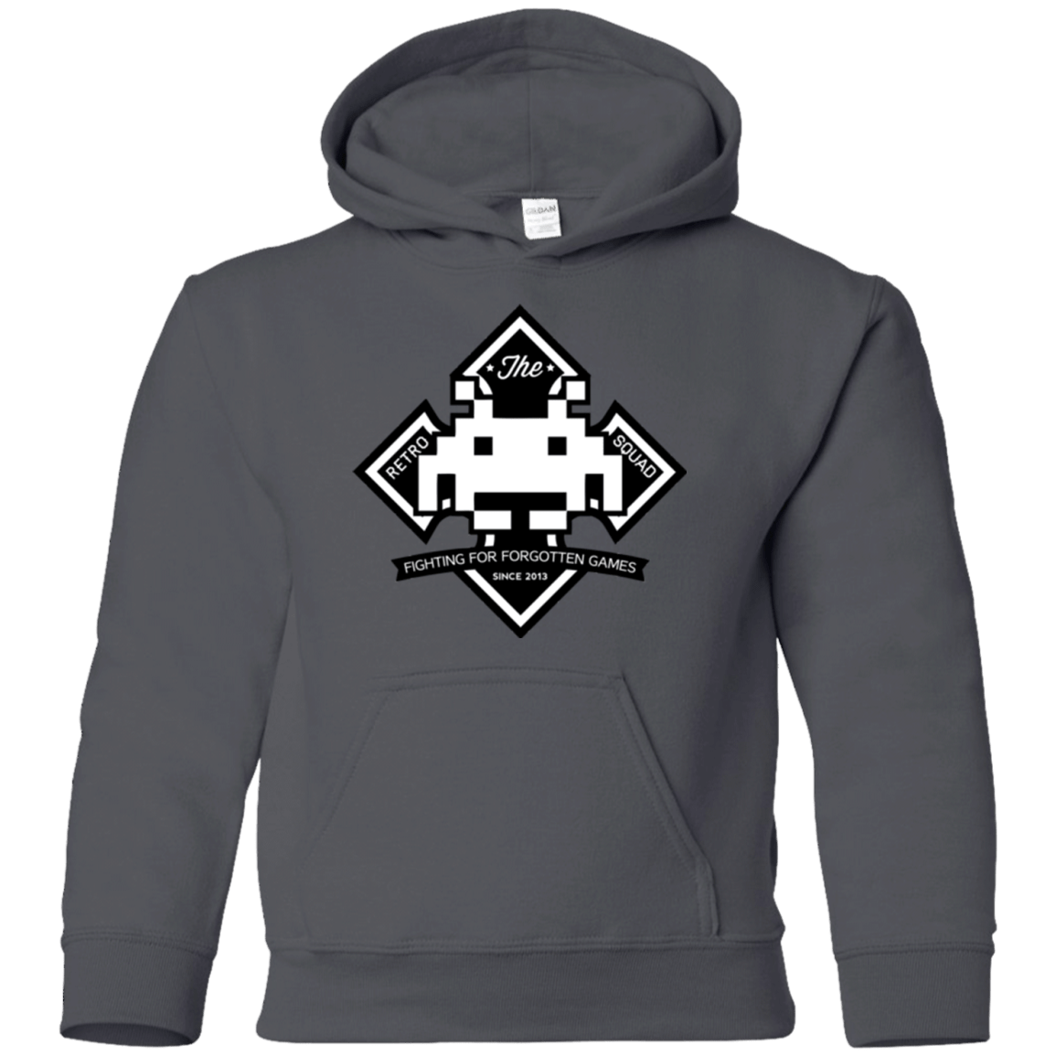 Sweatshirts Charcoal / YS Retro Squad Youth Hoodie
