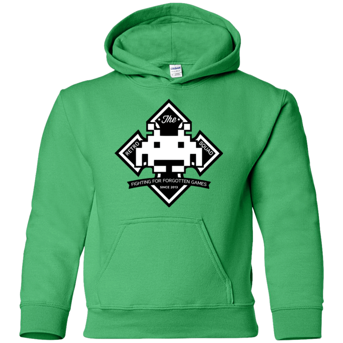 Sweatshirts Irish Green / YS Retro Squad Youth Hoodie