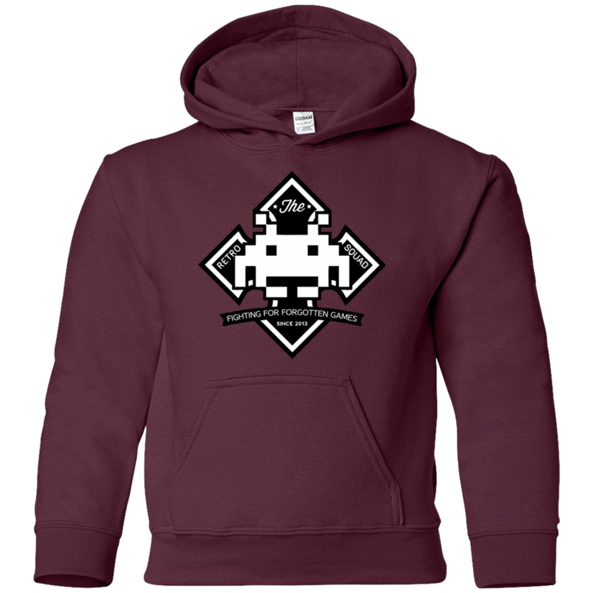 Sweatshirts Maroon / YS Retro Squad Youth Hoodie