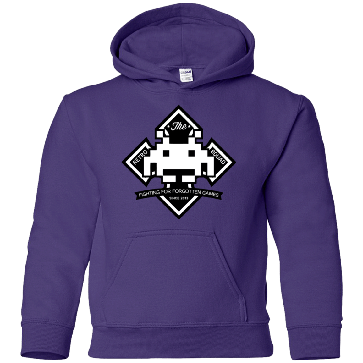Sweatshirts Purple / YS Retro Squad Youth Hoodie