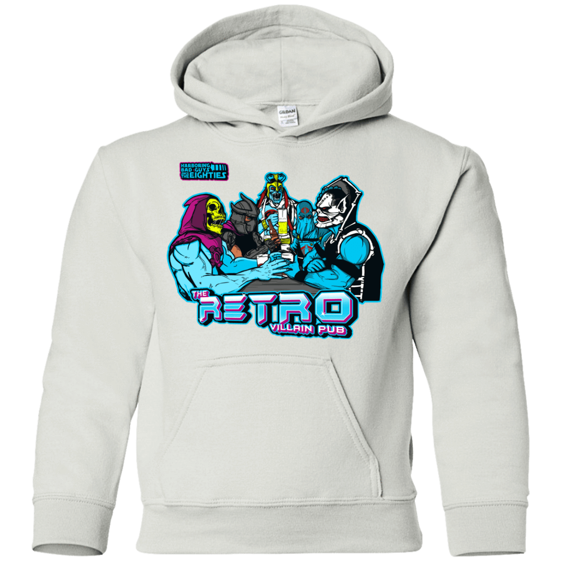 Sweatshirts White / YS Retro Villain Pub Youth Hoodie