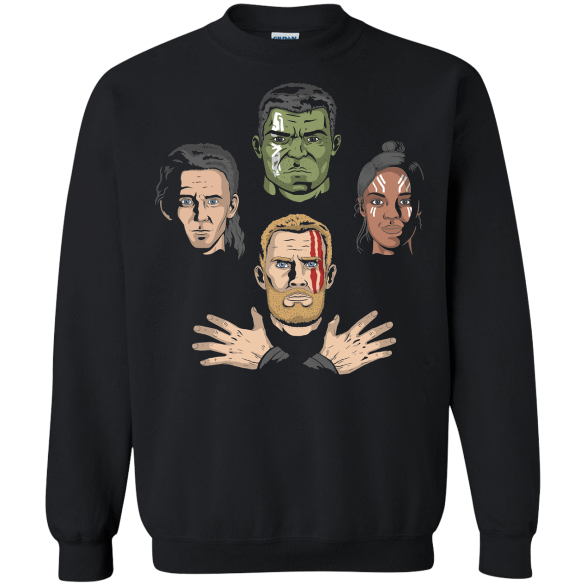 Sweatshirts Black / S Revengers Rhapsody Crewneck Sweatshirt